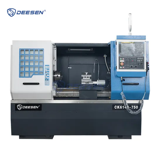 Precision Metal CNC Lathe Machine Ck6140 Horizontal Flat Bed CNC Turning Lathe